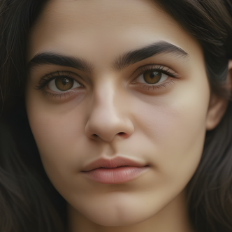 Example olive skin tone